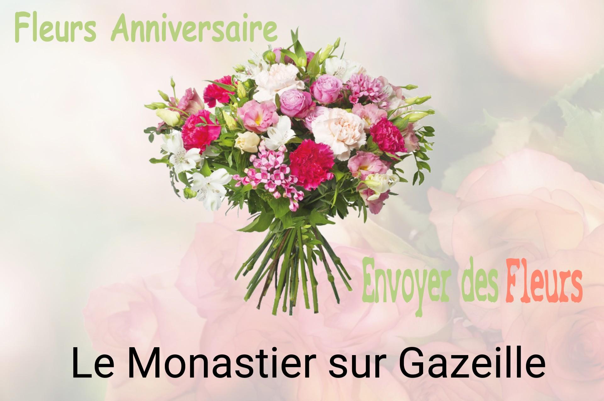 Bouquet de fleurs d’anniversaire livré à Le Monastier-sur-Gazeille